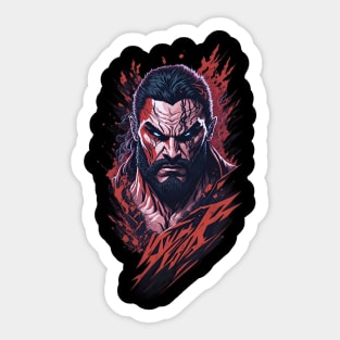 Evil WWE Raw Sticker